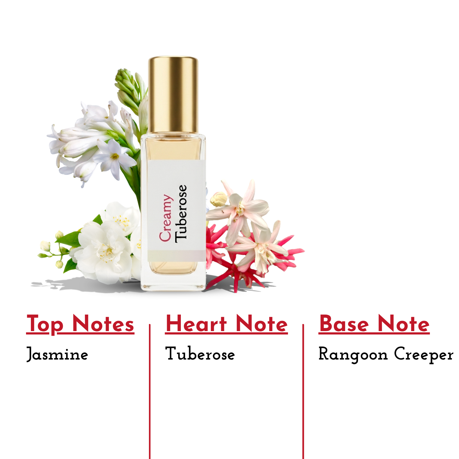 The RIZQ Discovery Set – Creamy Tuberose, Spiced Vanilla, Saffron Amberwood, , Rosy Amber